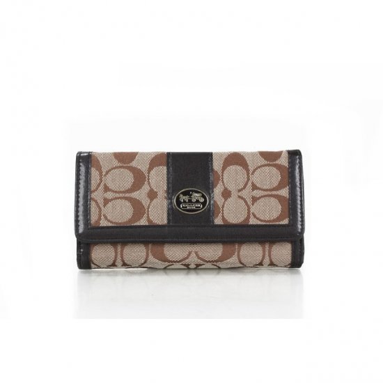 Coach Envelope in Signature Small Apricot Wallets FFE | Coach Outlet Canada